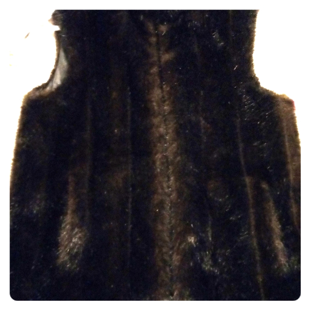 Fox fur vest